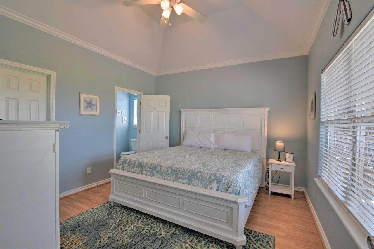 Bright Crystal Beach House, Walk To Coast! Villa Bolivar Peninsula Exterior photo