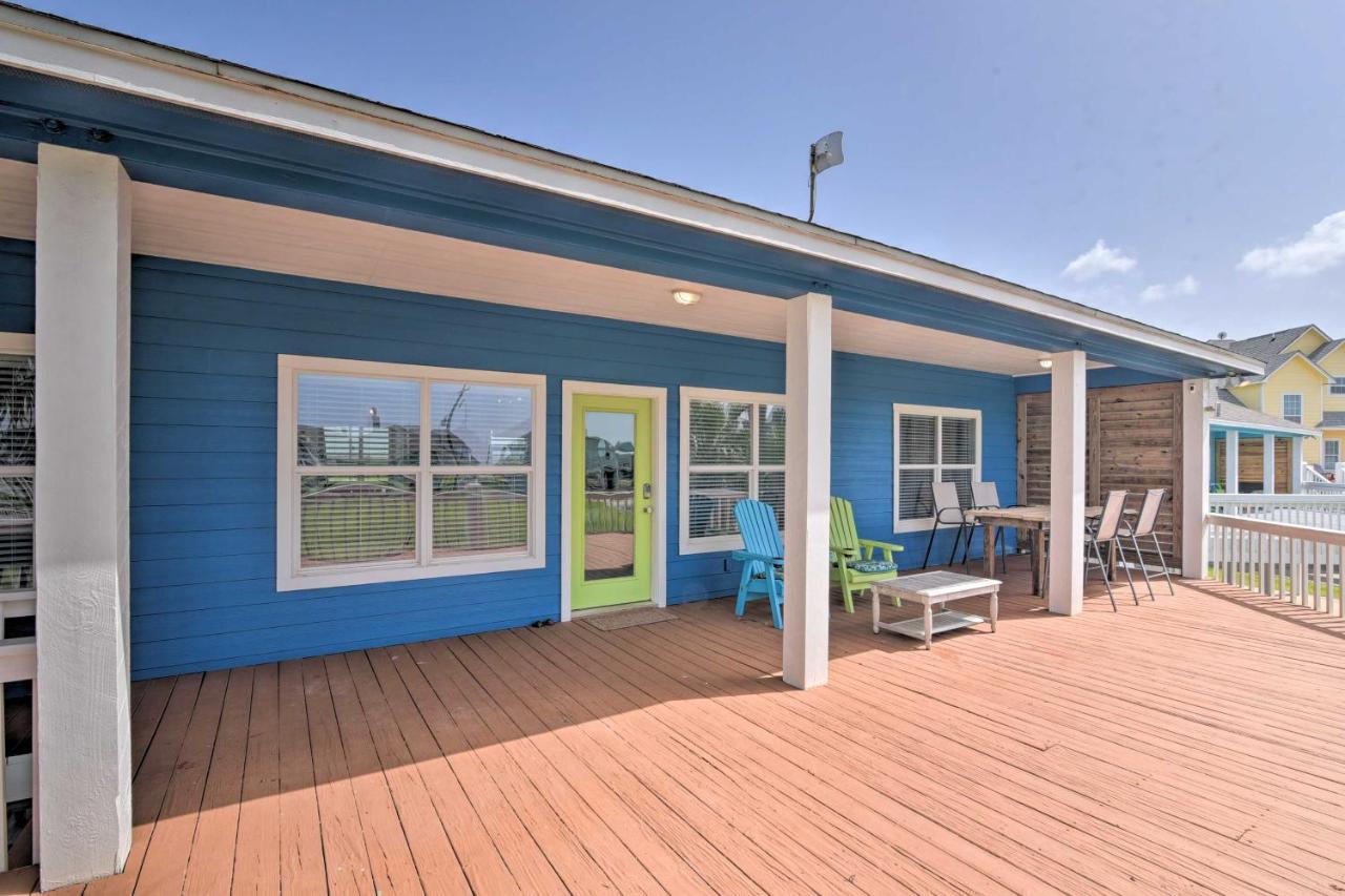 Bright Crystal Beach House, Walk To Coast! Villa Bolivar Peninsula Exterior photo