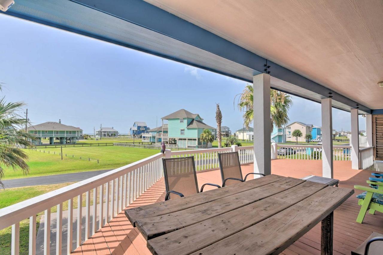 Bright Crystal Beach House, Walk To Coast! Villa Bolivar Peninsula Exterior photo