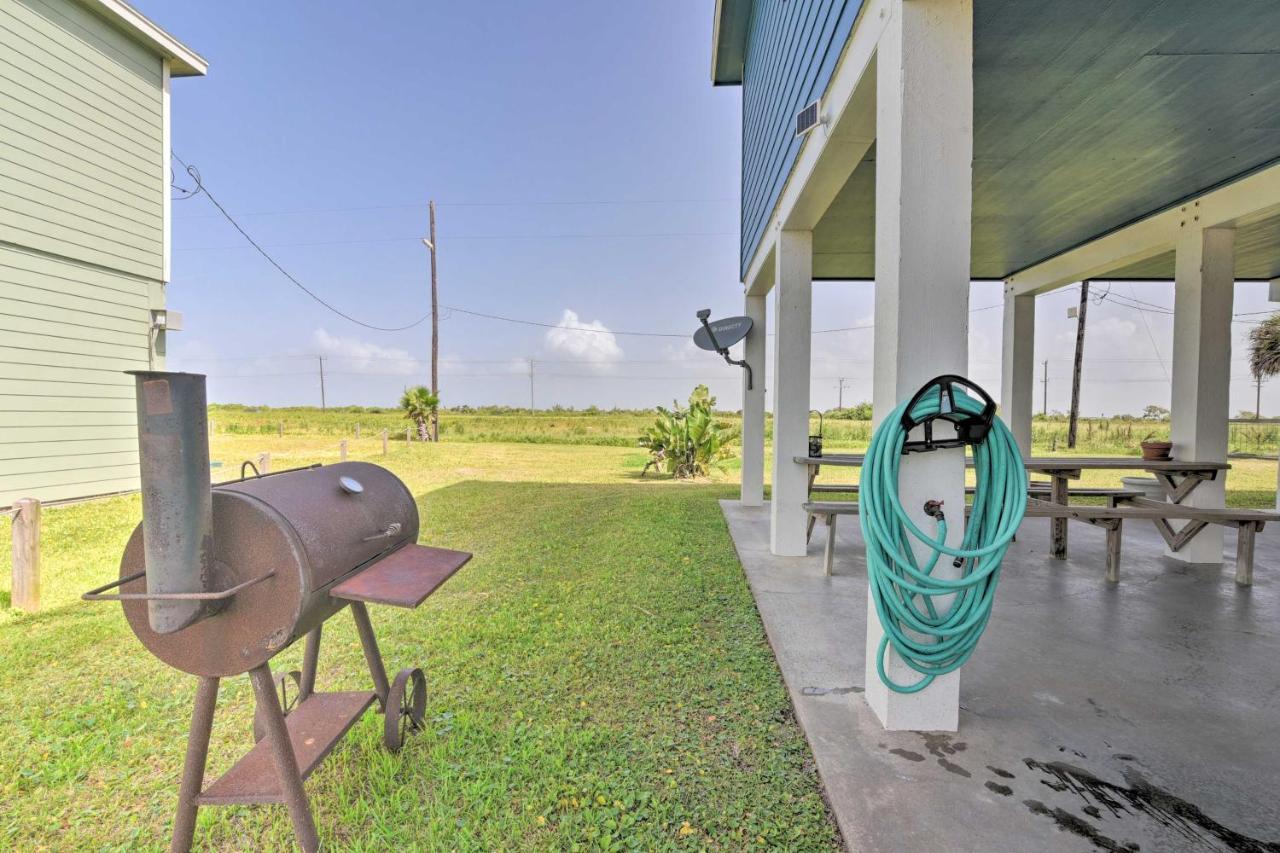 Bright Crystal Beach House, Walk To Coast! Villa Bolivar Peninsula Exterior photo