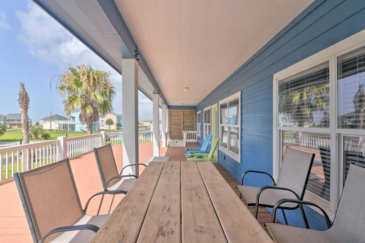 Bright Crystal Beach House, Walk To Coast! Villa Bolivar Peninsula Exterior photo