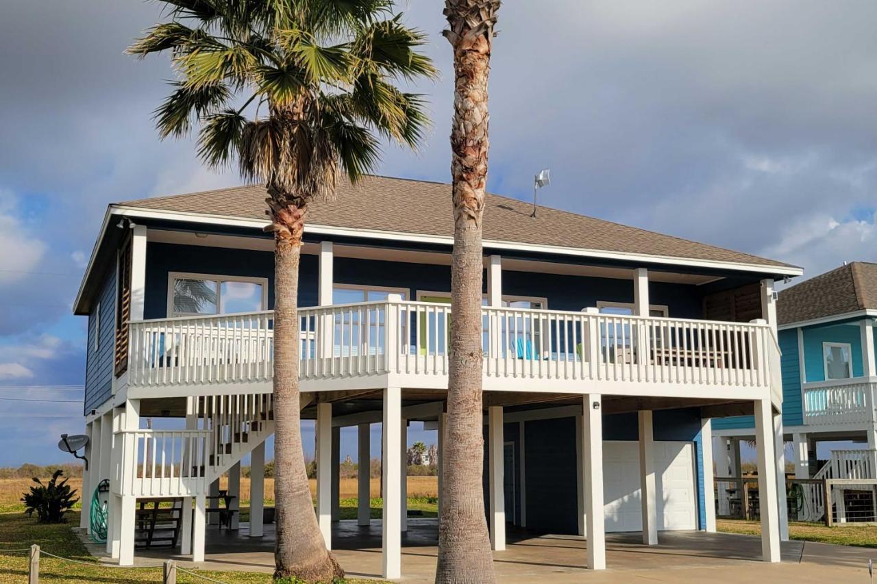 Bright Crystal Beach House, Walk To Coast! Villa Bolivar Peninsula Exterior photo
