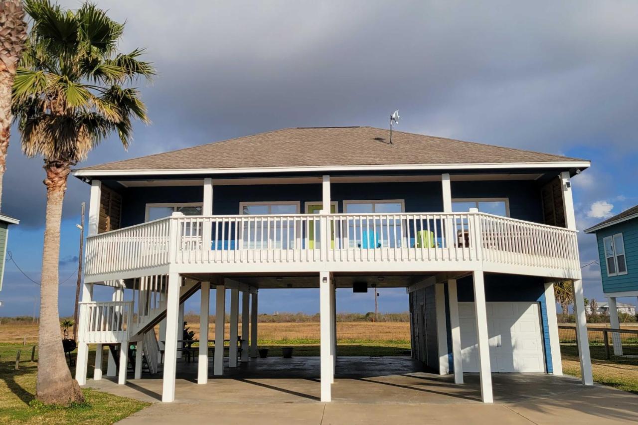 Bright Crystal Beach House, Walk To Coast! Villa Bolivar Peninsula Exterior photo